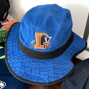 Used Durham bulls baseball minor league floppy sun fishing wide brim sga hat cap